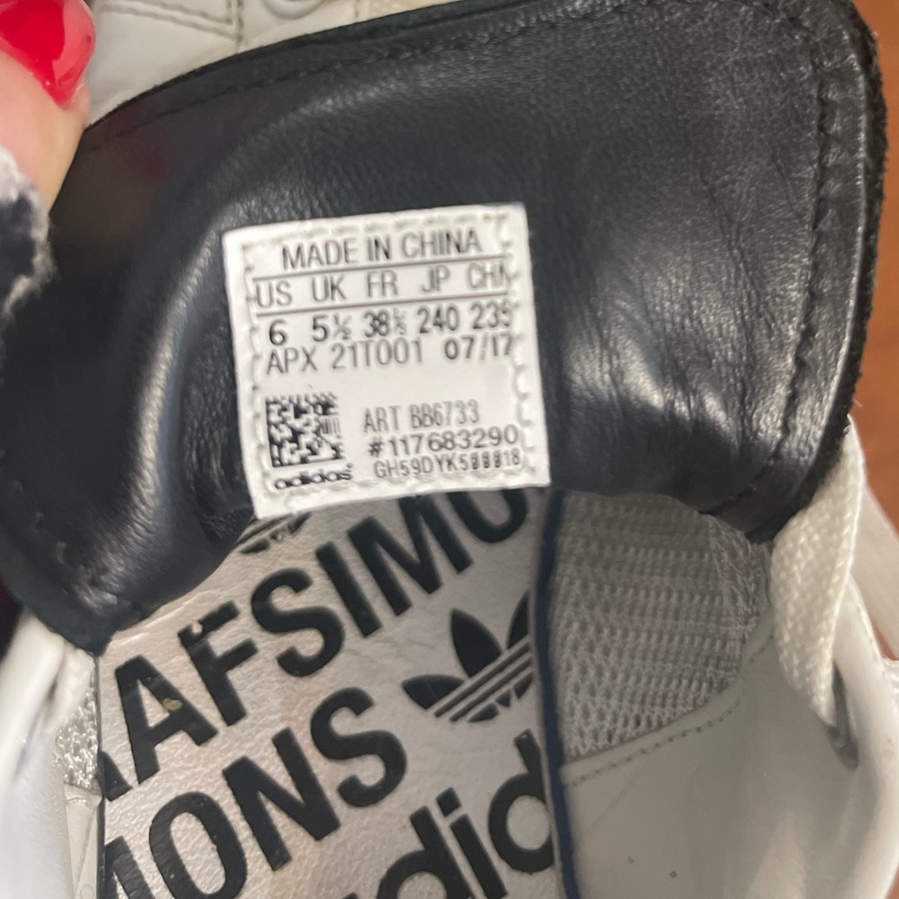 Adidas Raf Simons X Stan Smith 'Optic White Black' - image 8